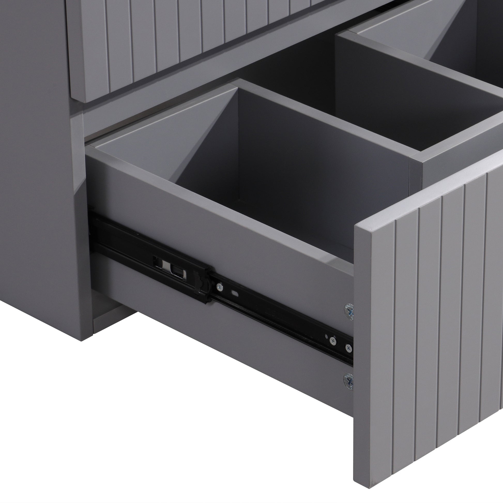 Hk2301 24 Gy Cabinet Grey Mdf