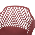 Poppy Chair Red Polypropylene