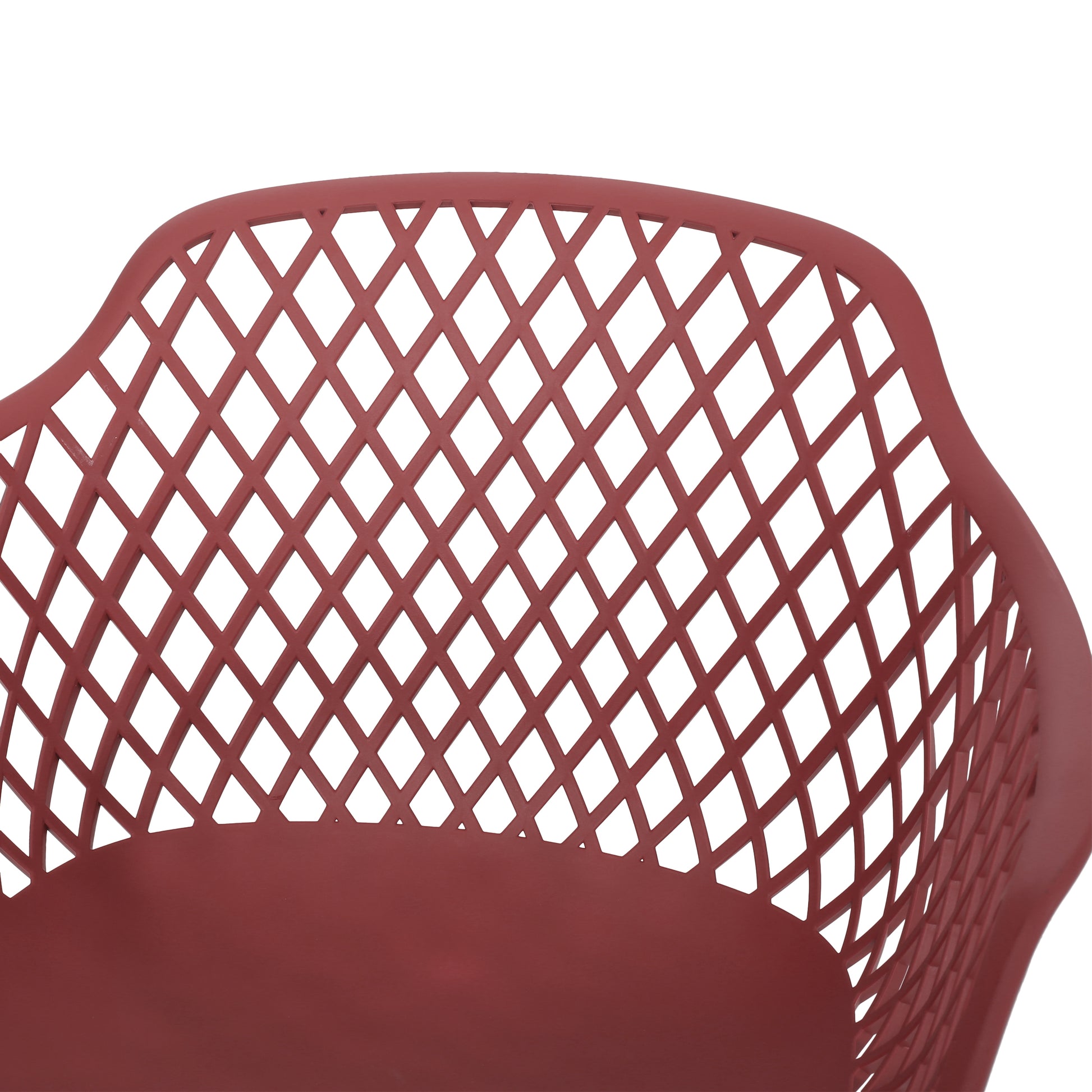 Poppy Chair Red Polypropylene