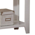 White Nightstand With Bottom Shelf White 1 Drawer Bedroom Rectangle Transitional Pine Drawers White Wood