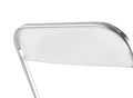Folding Chair Transparent Chairs Ghost Stackable Crystal Folding Chair Pc Plastic Living Room Seat Chrome Frame And Foldable Acrylic Chair Fo O Clear Clear Pc
