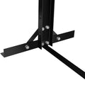 Steel H Frame Hydraulic Garage Shop Floor Press With Stamping Plates, With A Pressure Gauge,12 Ton 24,000 Lb Capacity, Black Black Steel