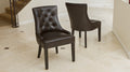 Cheney Dining Chair Kd Brown Wood