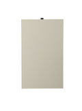 Bertie White Finish Accent Table White Synthetic Wood