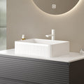 20Inch Bathroom Vessel Sink Without Cabinet, White Ceramic Basin White Bathroom Modern,Scandinavian Ceramic Ceramic