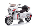 Kids Motorcycle,Ride On Motorcycle,Kids Electric Motorcycle 12V Two Seat Motorcycle For Kids, Motorbike For Kids With Key Start 3 Wheels Headlight Storage Box Two Motor Two Seat White Plastic Indoor