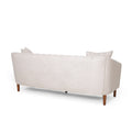 66957.00Abge 3 Seater Sofa A Carton Beige Brown Wood Primary Living Space Foam Fabric 3 Seat