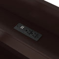 Twin Xl Size Platform Bed With Storage Led Headboard, Charging Station, Twin Size Trundle And 2 Drawers, Dark Brown Box Spring Not Required Twin Xl Dark Brown Wood Bedroom Bed Frame Solid Wood Mdf