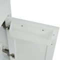 30 Inch Bathroom Vanity With Ceramic Sink And Large Storage The Perfect Choice For Small Bathrooms White Bathroom Solid Wood Mdf