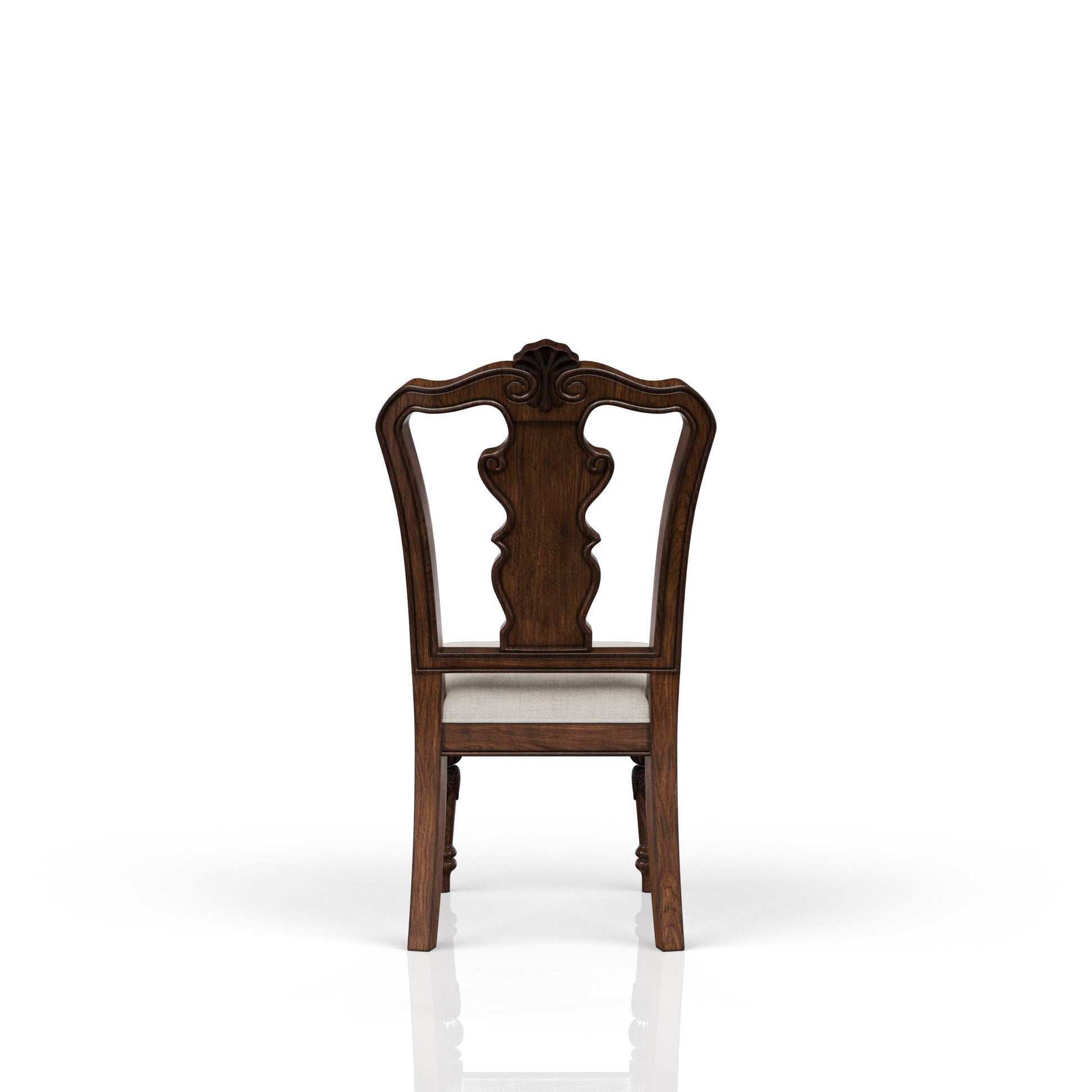 Mahogany Traditional Side Chair Mahogany Solid Wood Mdf