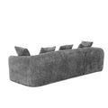 Coolmore Boucle Sofa 3 Seater For Living Room Oversized Comfy Sofa L Shape Sofa Couch With Chaise Home Furniture Sleeper Sectional Sofa For Apartment, Office Left Hand Facing Gray Gray Primary Living Space Foam Boucle 3 Seat