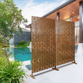 Outdoor & Indoor Privacy Screen Metal Privacy Screen 76