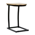 C Table Honey Wood Metal