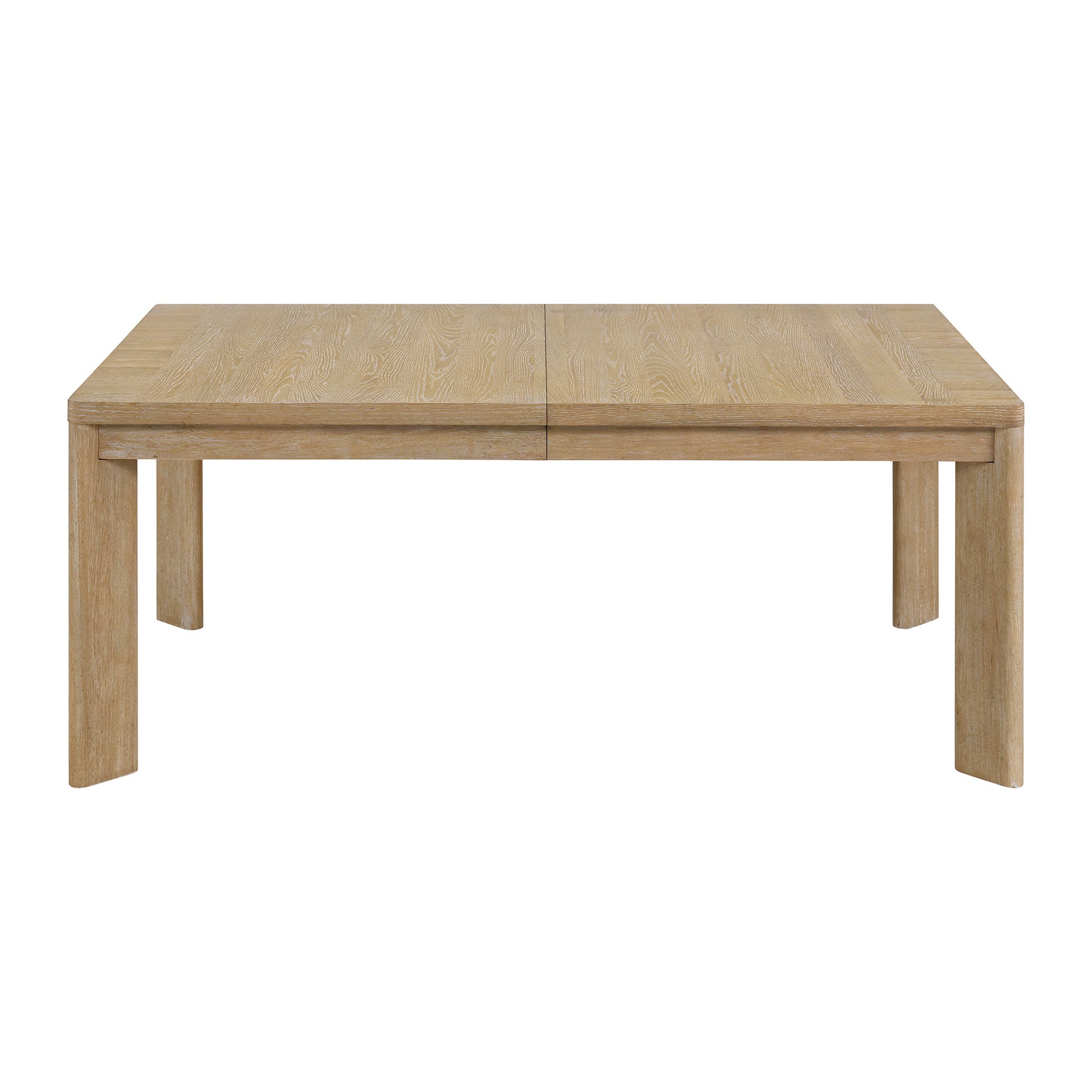 C Brown Leg Table Brown Solid Wood