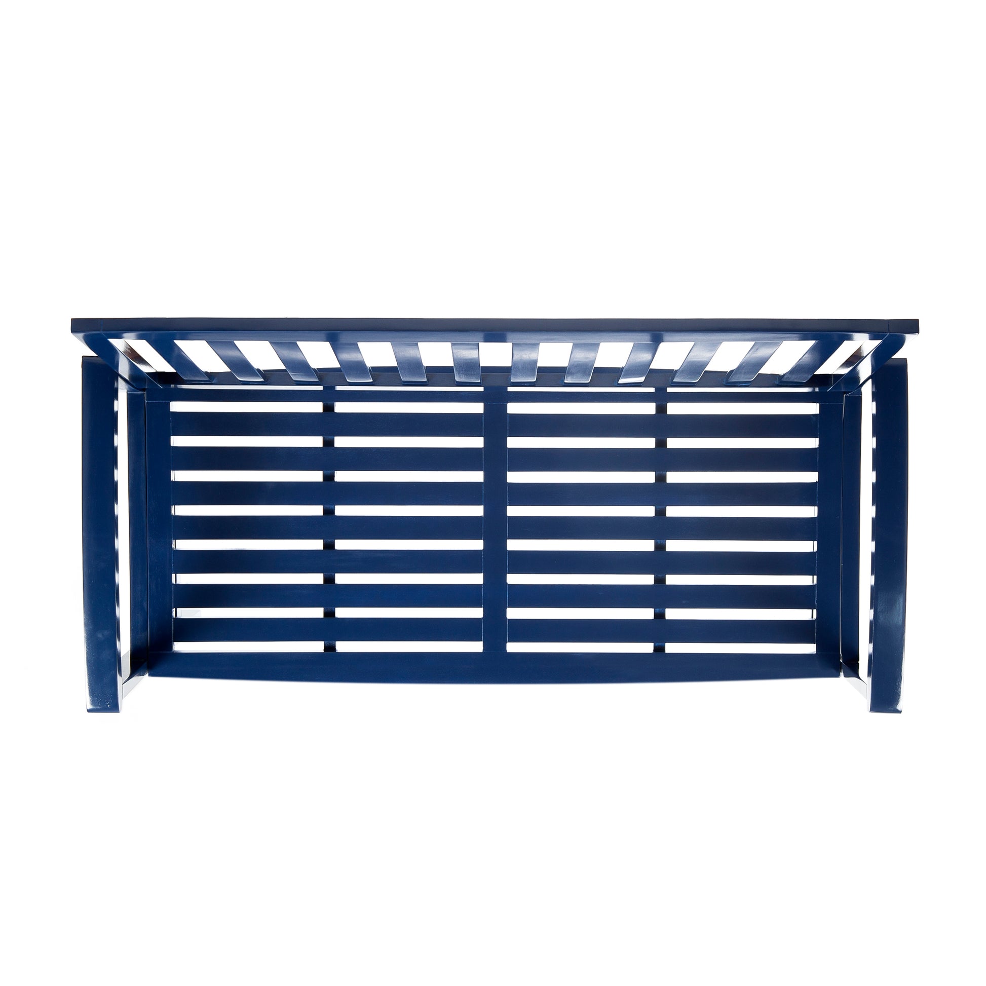 Loja Bench Blue Acacia Wood