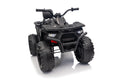 Kids Atv 2 Wheeler, 24 Volt 2Wd Ride On Toys For Big Kids W 2 Seater, 4X200W Motor, 5.6Mph Max Speed,Black Black Abs