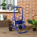 Outsunny Garden Hose Reel Cart, Hold Up To 98' Of 5 8