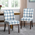 Harman Dining Chair Blue Fabric