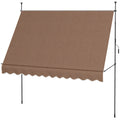 Outsunny Manual Retractable Awning, 118