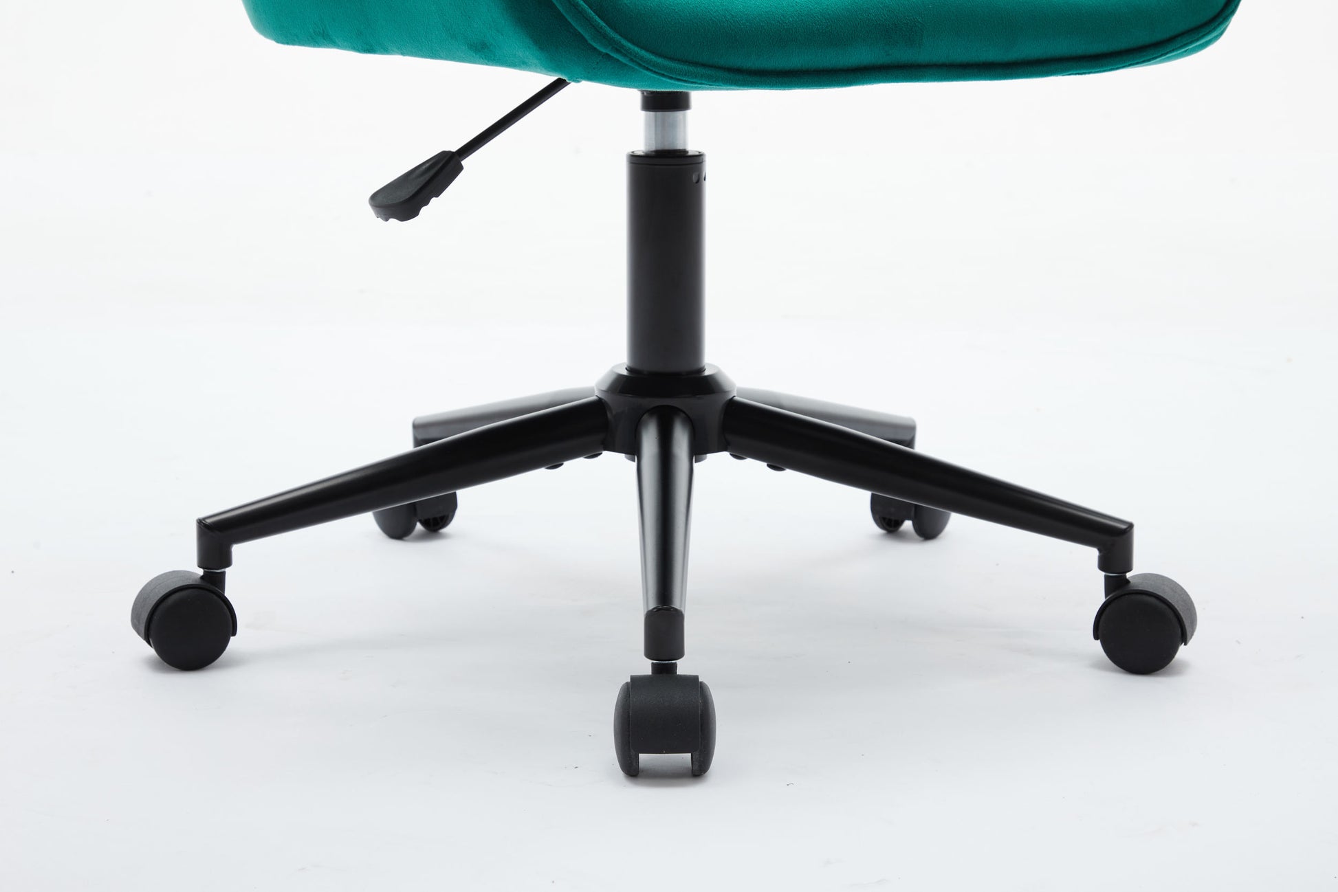 Elegent Velvet Office Chair With Wheels, Makeup Vanity Chair Height Adjustable For Teens Women Girls, Comfy Swivel Modern Leisure Armchair For Home Office, Bedroom, Study And Vanity. Green Green Primary Living Space Luxury,Modern Foam Iron
