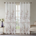 Burnout Printed Curtain Panel Only 1 Pc Panel Multicolor Polyester