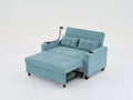 Futon Chair Bed Convertible Chair 3 In 1 Pull Out Sleeper Chair Beds With Usb Ports,Wear Resistant And Anti Scratch, Armchair Bed Sleeper For Living Room Green Tech Cloth Green Foam Tech Cloth 2 Seat
