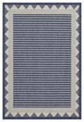 Sunshine Gc Har2013 Blue 7 Ft. 10 In. X 10 Ft. 3 In. Indoor Outdoor Area Rug Blue Polyester Polypropylene