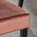 Kd Dining Chair Blush Velvet