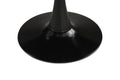 Round Dining Table Small Black Kitchen Table 31.5