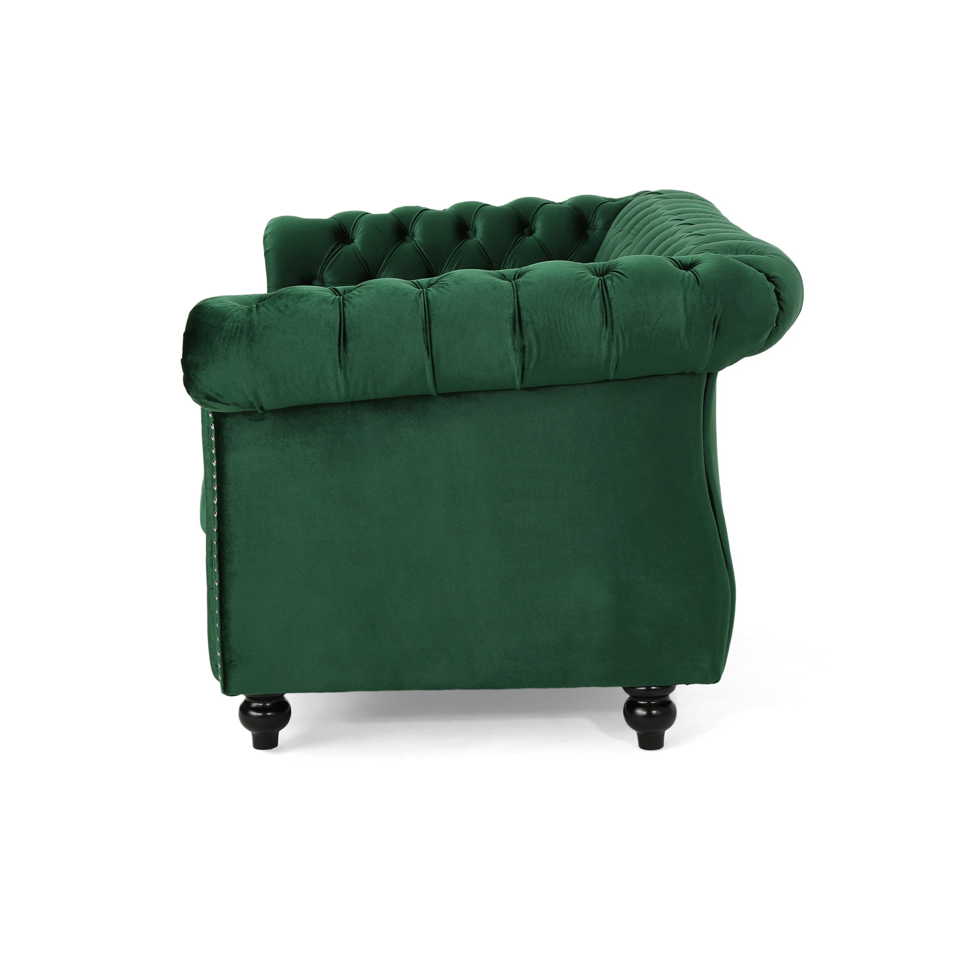 Seat Sofa Emerald Velvet 2 Seat