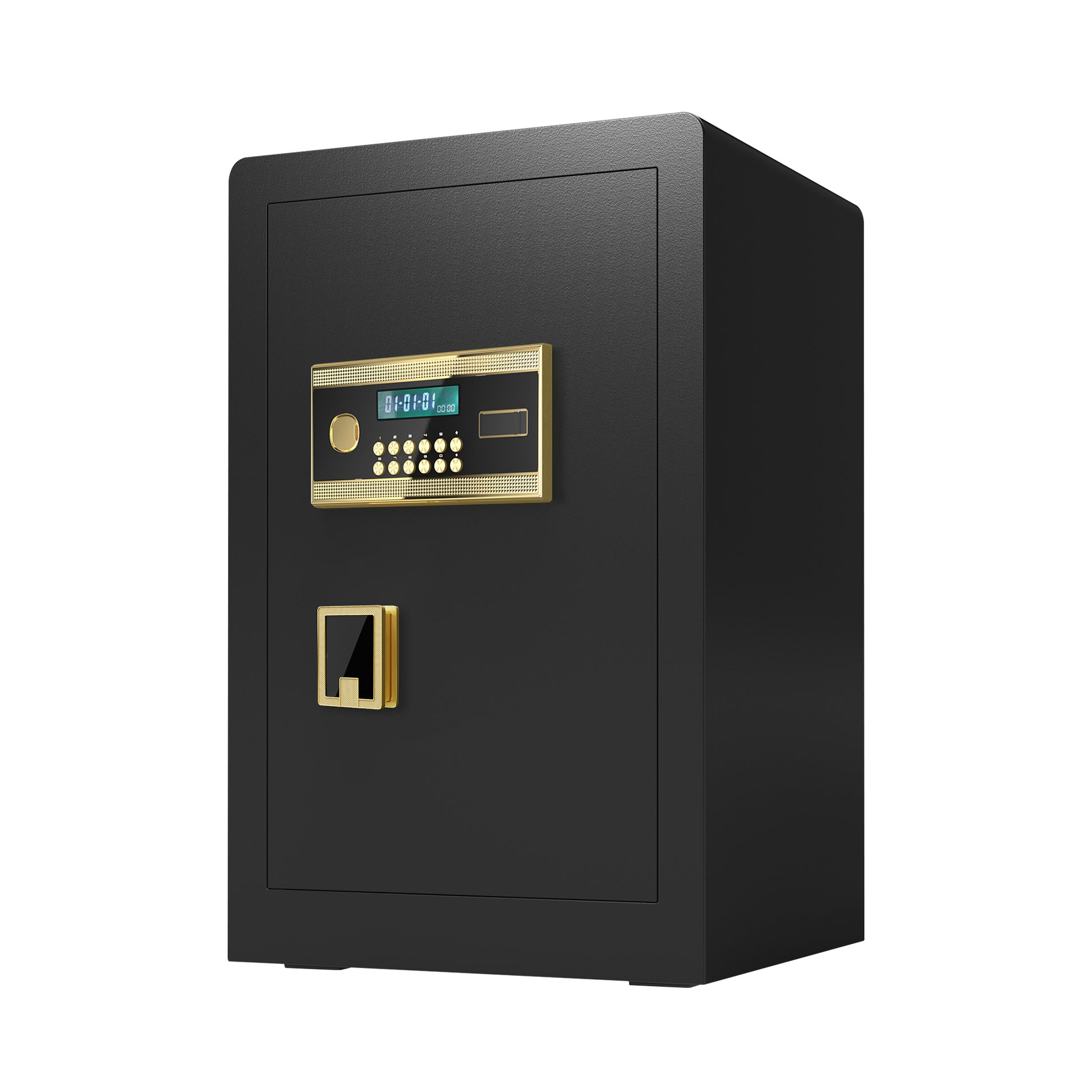 Large Electronic Digital Security Safe With Hidden Code Function,3.0 Cubic Feet Safe Box With Private Inner Cabinet And Fireproof And Waterproof Bag For Home,Office And Hotel Black Black Steel