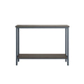Harpe Brown Sofa Table Brown Solid Wood