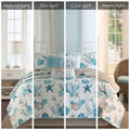 6 Piece Cotton Sateen Quilt Set With Throw Pillows Aqua Full Queen Full Aqua Cotton