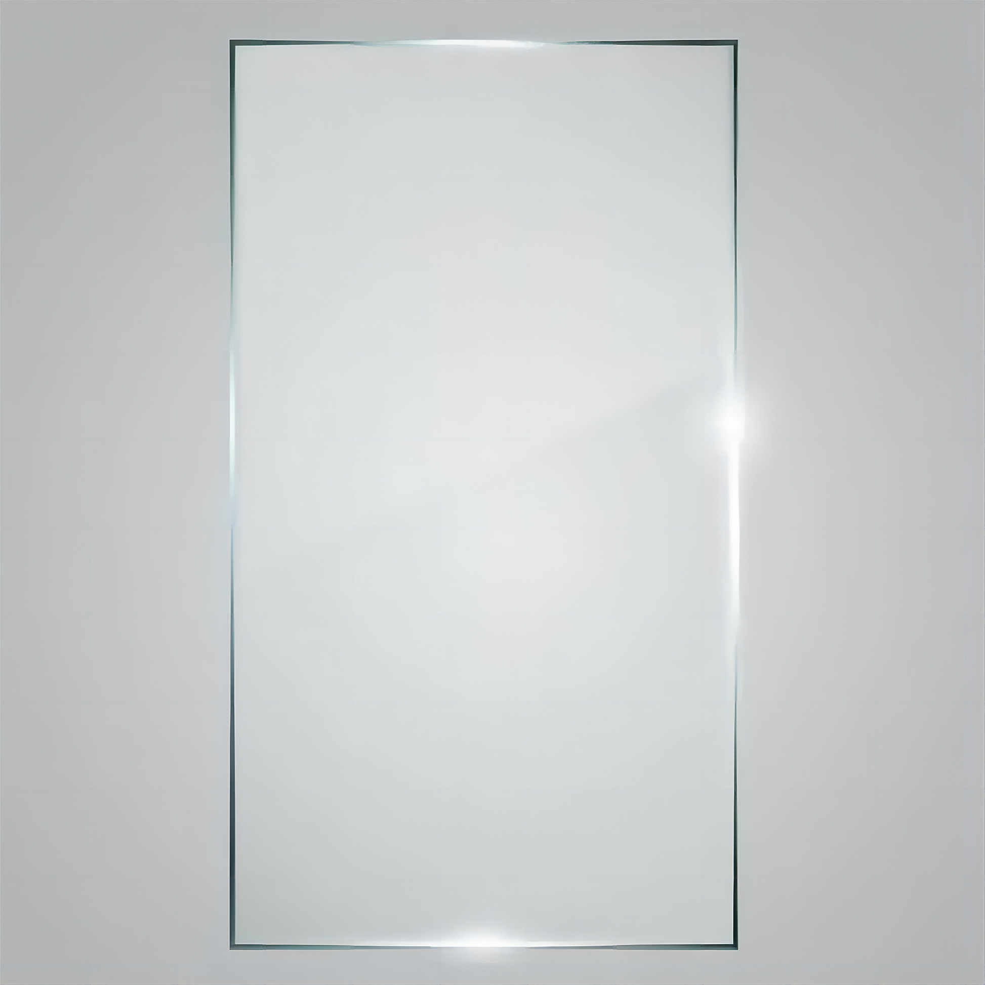 Glass Panel Only, 5 16" 8Mm Clear Tempered Glass, 24D02P04Db Clear Tempered Glass