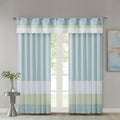 Polyoni Pintuck Curtain Panel Only 1 Pc Panel Multicolor Polyester