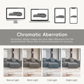 105.5'' L Shaped Modular Sectional Sofa,Minimalist Corduroy Floor Couch Set,Convertible Foam Filled Cloud Couch For Living Room,3 Pc Free Combination,No Assembly Required,3 Colors Gray Corduroy 4 Seat