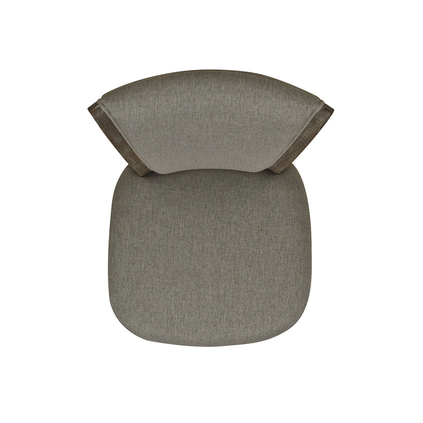 Henry 27 Armless Swivel Counter Height Bar Stool, Heathered Grey Linen Gray Foam Linen