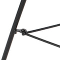 Nusa Side Table Black Tempered Glass