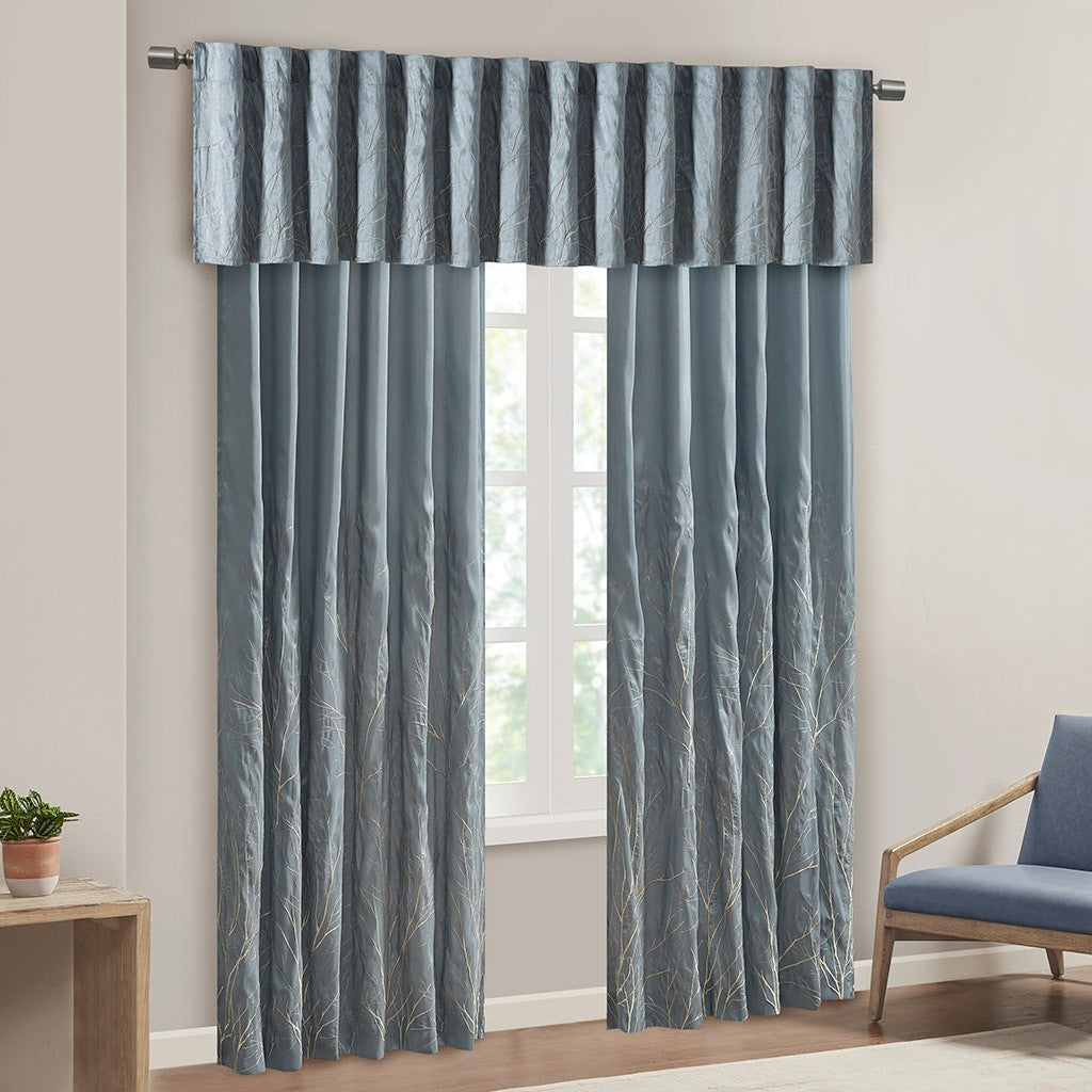 Curtain Panel Only 1 Pc Panel Blue Polyester