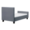 Nico Toddler Bed In Earl Grey Grey Fabric