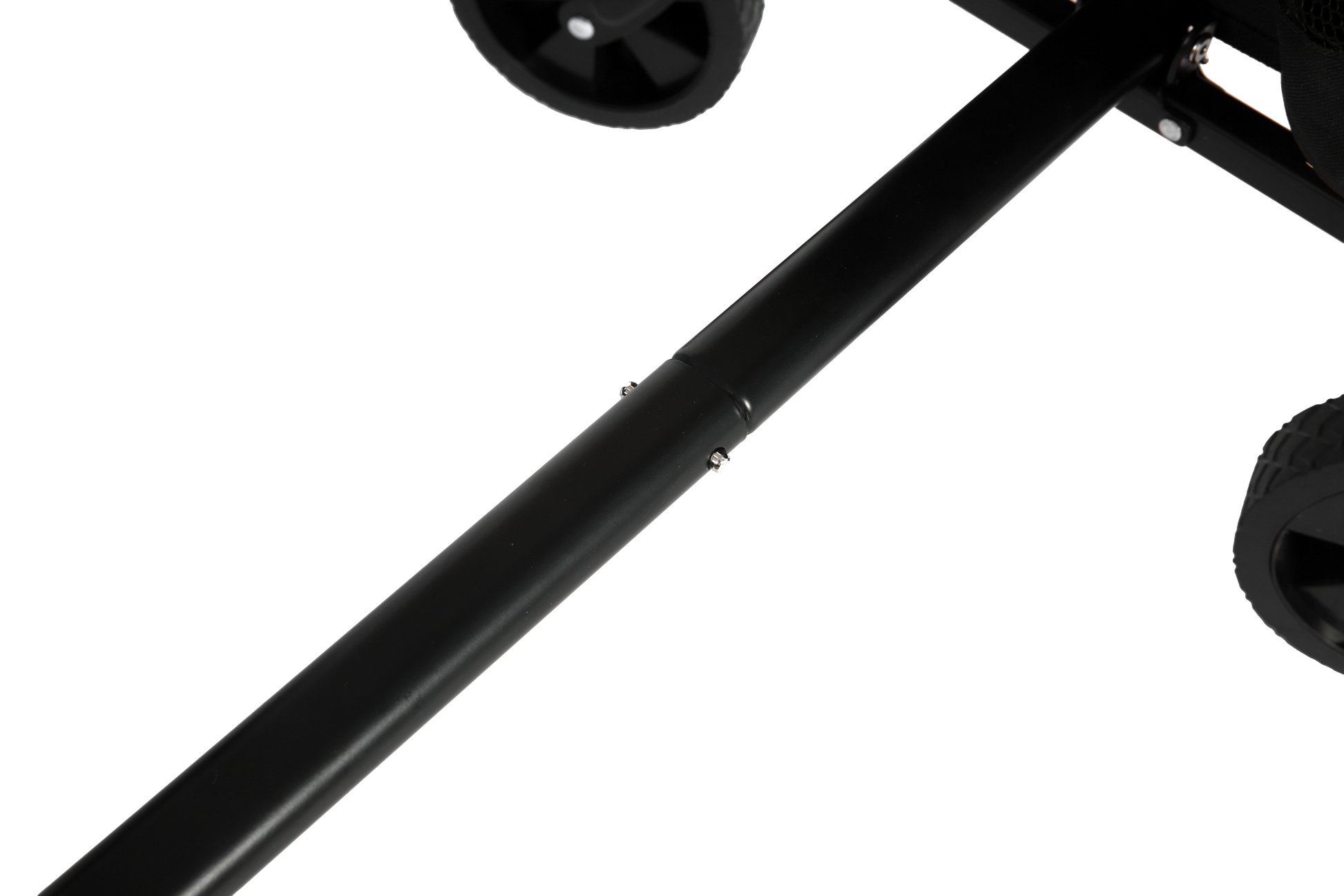 Lightweight Portable Heavy Duty Folding Beach Wagons With Wheels Outdoor Utility Carts For Grocery, Camping, Shopping, Sports, Garden With Large Capacity Black Black Steel