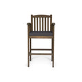 Casa Acacia Barstool Grey Acacia Wood