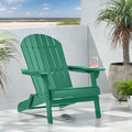 Malibu Adirondack Chair Dark Green Acacia Wood