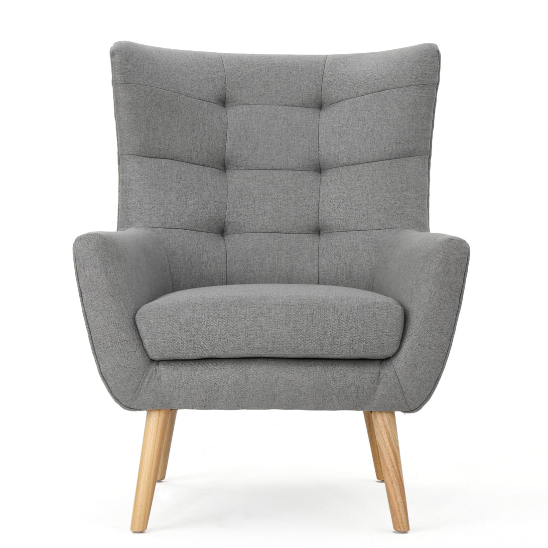 Club Chair Grey Fabric