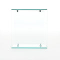 Coffee Table 12Mm Tempered Bent Glass ,6Mm Shelf Glass Clear Glass