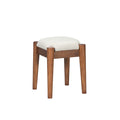 3 Pieces Bedroom Set With Queen Size Wooden Bed Frame, 1 Vintage Nightstand And 1 Makeup Vanity Set With Stool,Walnut Expected Arrival Time: 08.23 Queen Walnut 3 Piece Set Wood