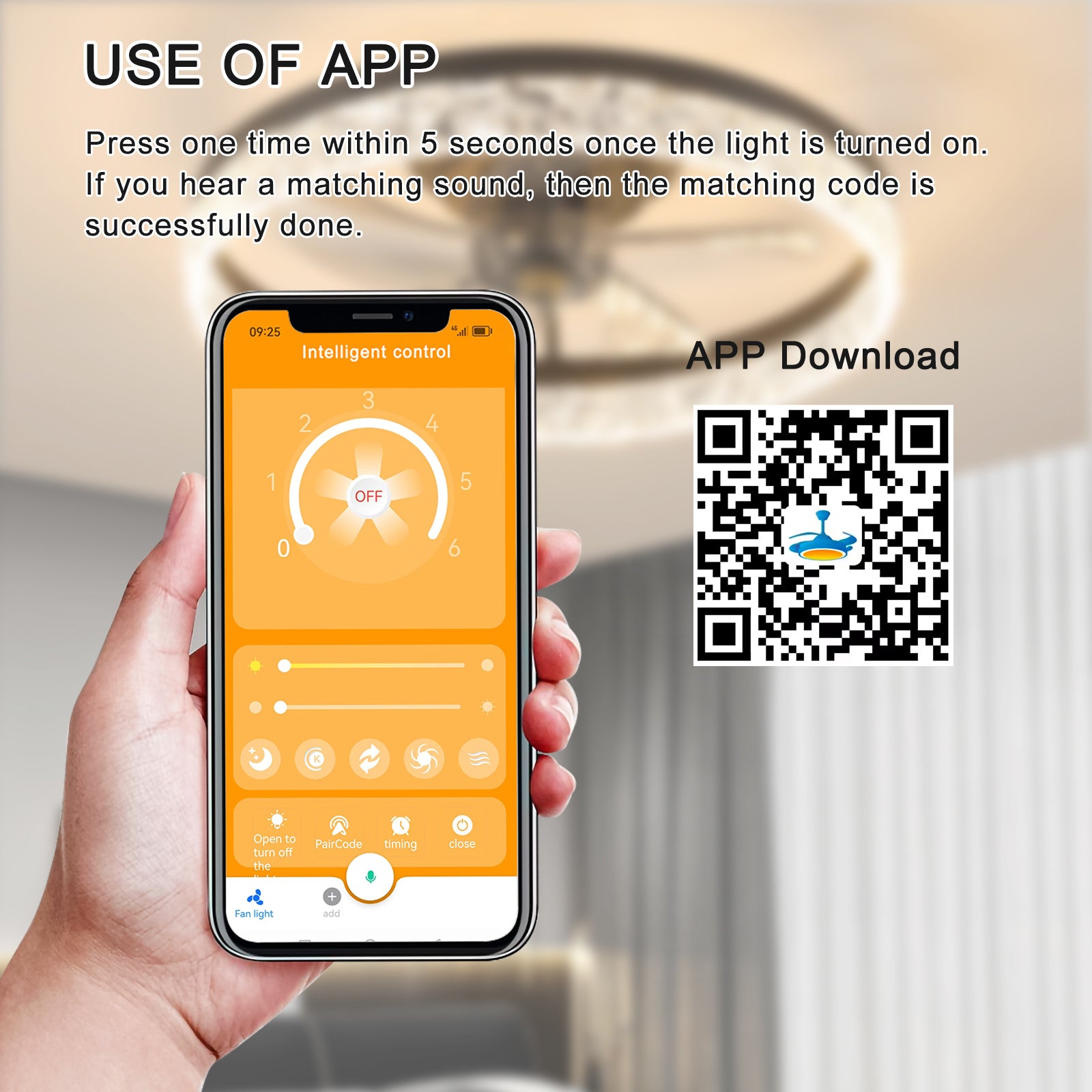 Modern Acrylic Ceiling Fan Light With Remote Control, Dimmable Led Chandelier, 6 Speed Adjustable, Quiet Motor, Flush Mount Design For Living Room, Bedroom, Dining Room White Abs Acrylic