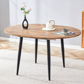 With A Clever Retractable Mechanism, The Mdf Table Top And Black Metal Legs And Has A Smooth And Delicate Surface. The Unique Look Creates The Sleekof A Modern Home. Wood Mdf Metal