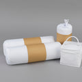 Cooling With Heiq Bedding Bundle King Split: Memory Foam Pillows, Sheet Set, Mattress Protectors Split King White Cotton