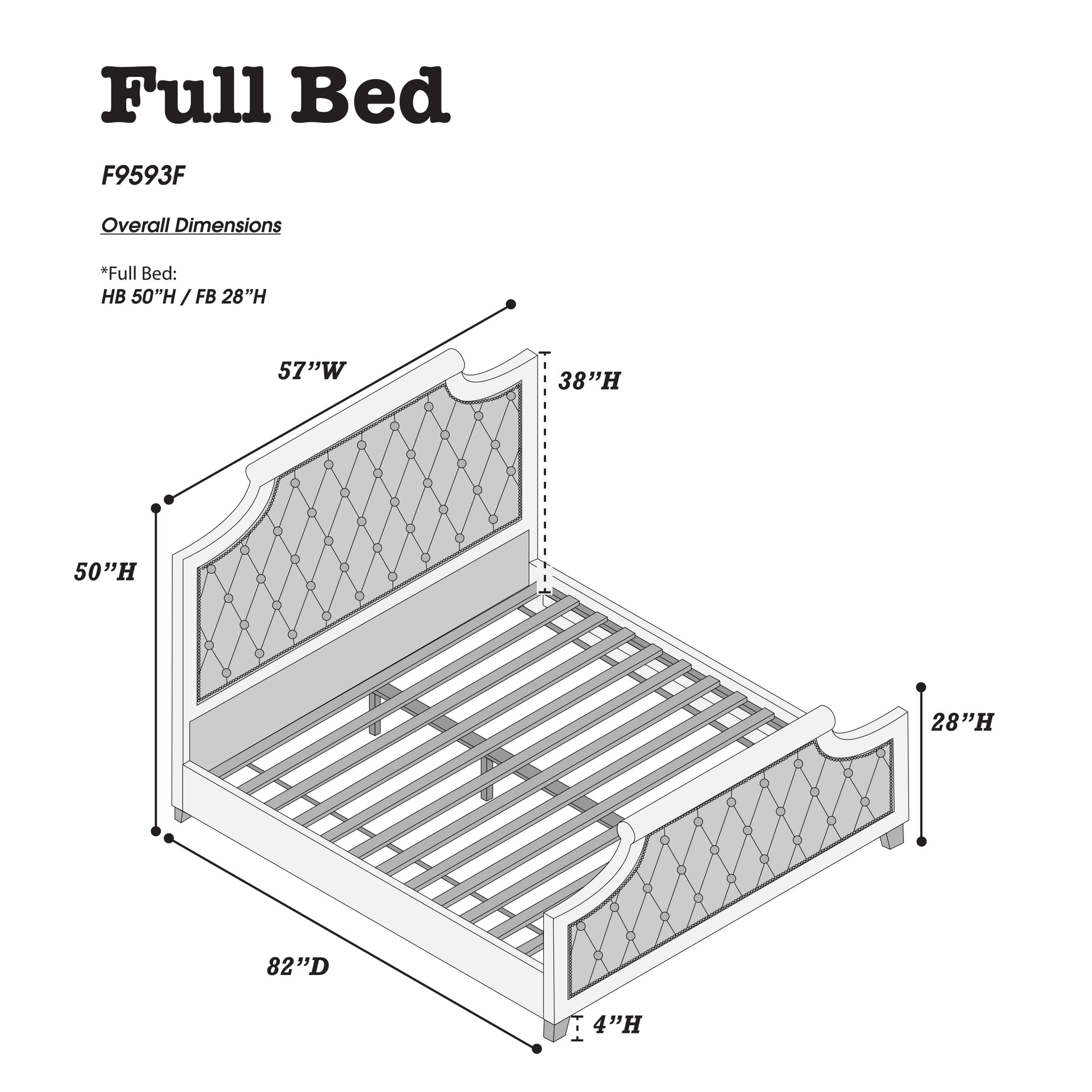 Full Bed In Gray Box Spring Not Required Full Gray Light Brown Panel Fabric